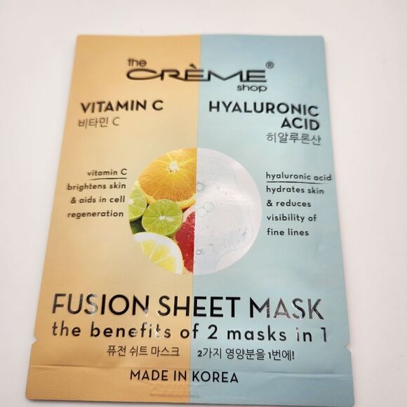The Creme Shop Fushion Sheet Masks Bundle of 3 - Picture 6 of 7